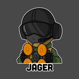 jager from rainbow six siege r6 T-Shirt