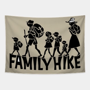 Family Hike Tapestry