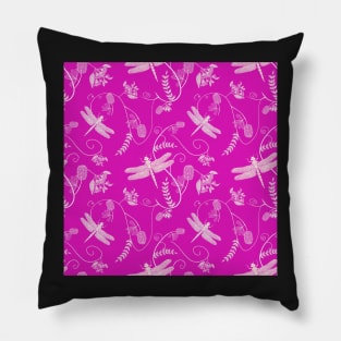 Copy of Dragonfly and gumnuts Pillow