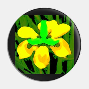 Yellow Flower Bloom Pin