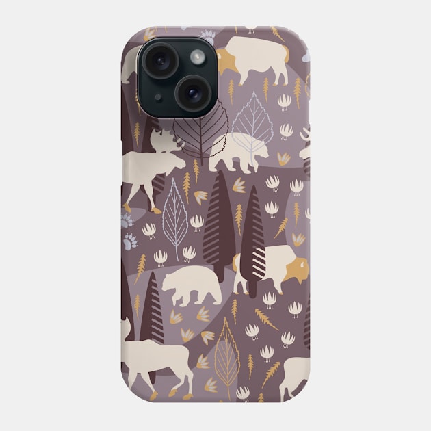 Yellowstone (Autumn) Phone Case by Cascade Patterns