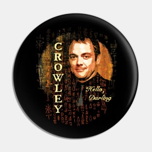 Crowley is a Supernatural Demon Pin