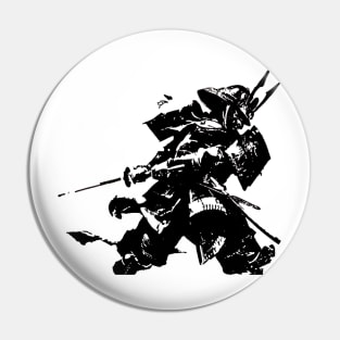 Ghost of Tsushima, Samurai (black) Pin