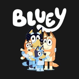 Bluey Happy Fams T-Shirt