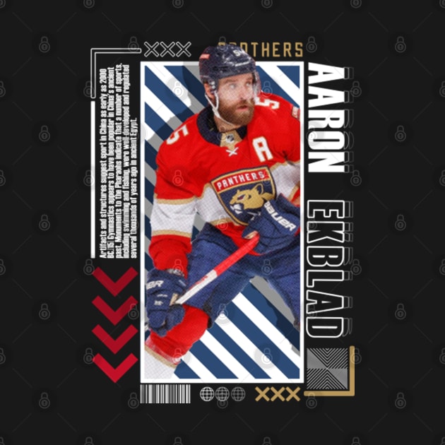 Aaron Ekblad Paper Poster Version 10 by art.Hamdan