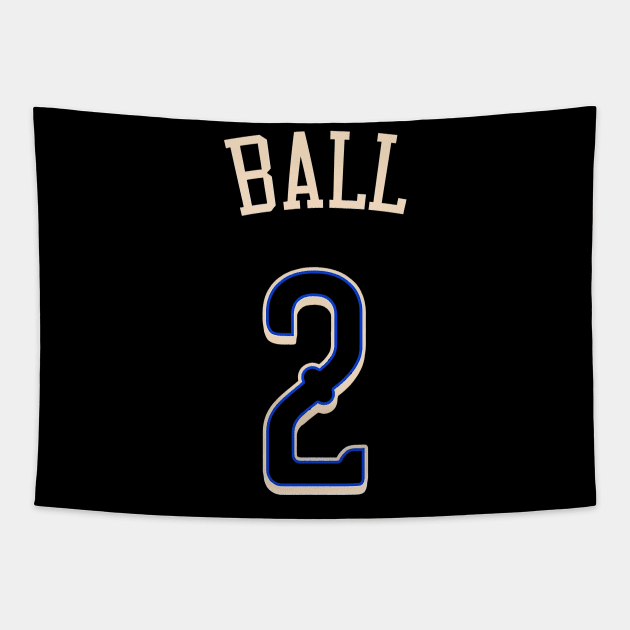 lonzo ball Tapestry by telutiga