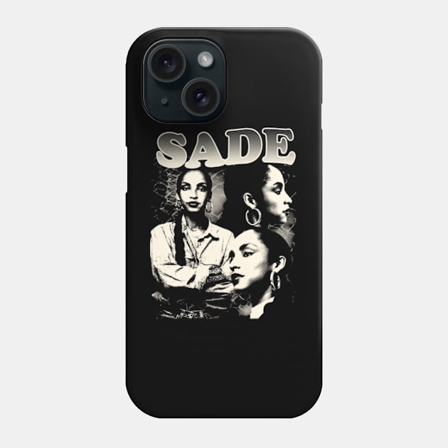 Sade Adu Diamond Life Vintage Singer Retro Tour Concert Phone Case by Pernilla Taavola