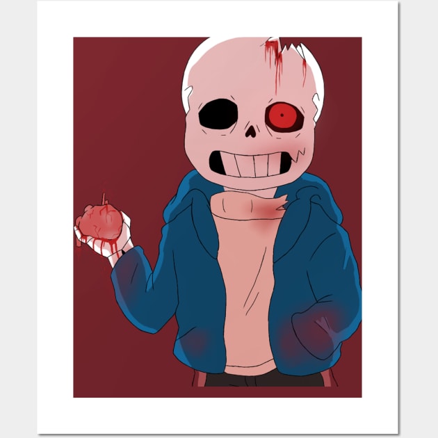 Au Pixel art(horrortale sans)