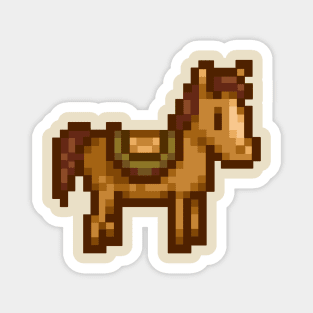Pixel Horse Magnet