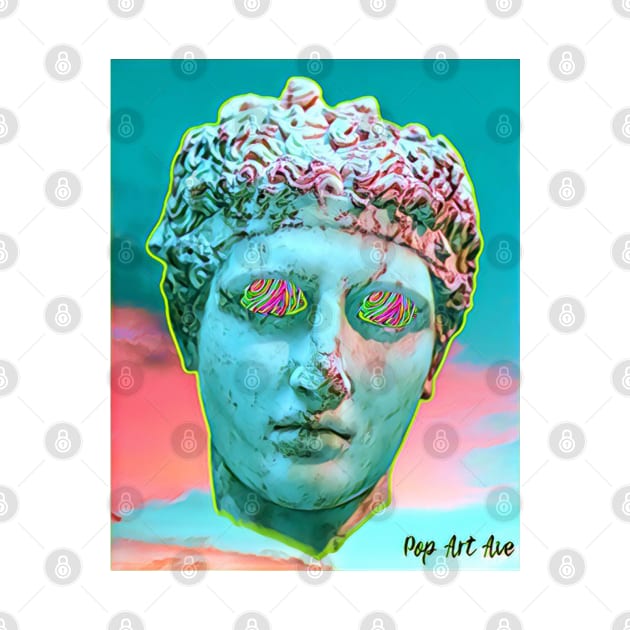 'Look Into My Eyes' Pop Art Ave by Pop Art Ave