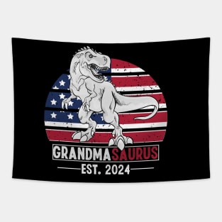 1st Time GrandMa EST 2024 New First GrandMa 2024 Tapestry