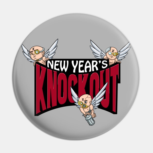 New Year's Knockout Pin by JXG