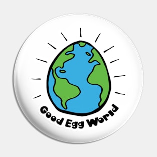 Good Egg World Logo Pin