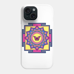 Butterlfy Mandala Phone Case