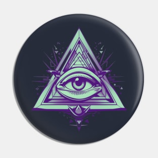 All Seeing Eye Pin