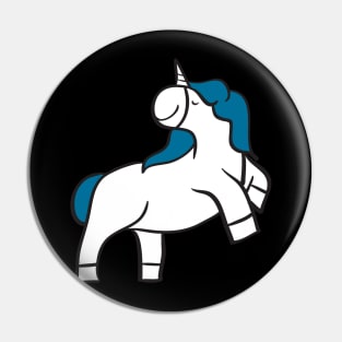 Unicorn In Daily Life Pin