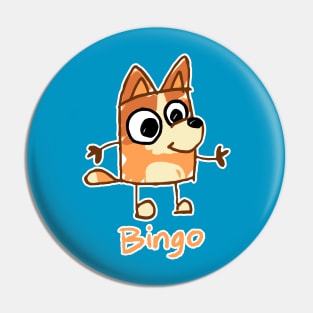 Bingo Doodle Pin