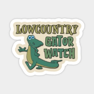 Lowcountry Gator Watch Magnet
