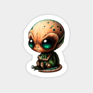 Friendly Alien #3 Magnet