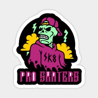 Pro skaters skull 05 Magnet