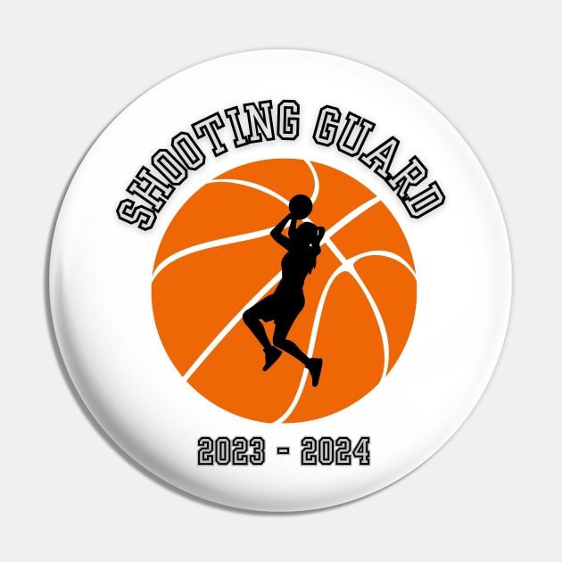 Female Shooting guard Pin by Hayden Mango Collective 