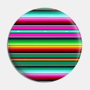 Green Serape Saltillo Pin