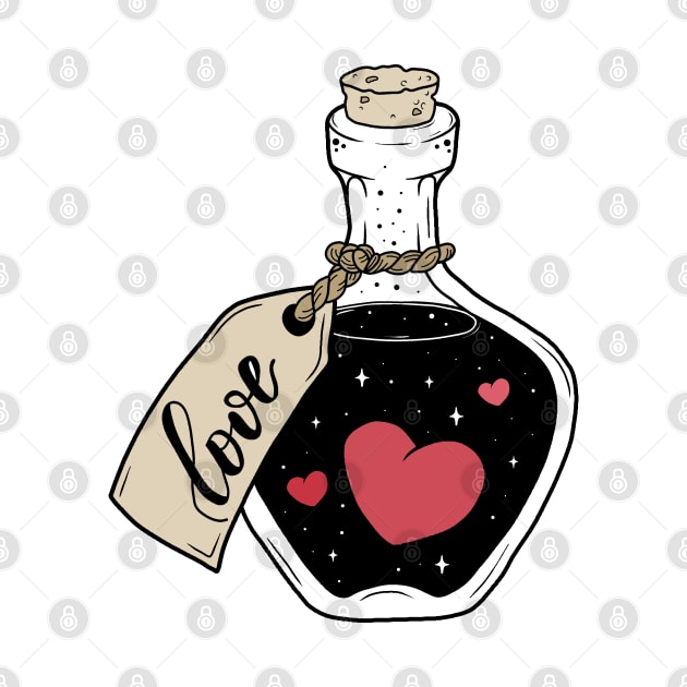 Love in a bottle by valentinahramov