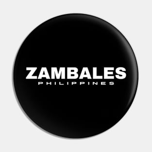 Zambales Philippines Pin