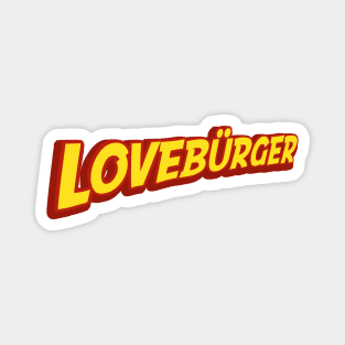 Loveburger Fan Magnet