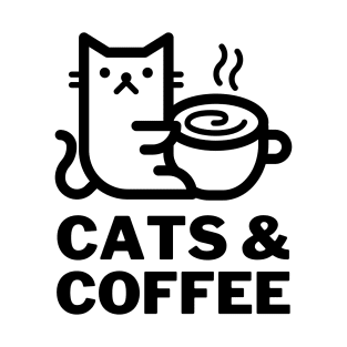 Cats And Coffee T-Shirt