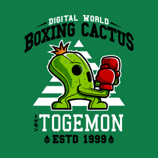 Digital Boxing Cactus Monster T-Shirt