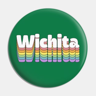 Wichita // Retro Typography Design Pin