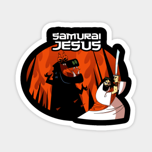 Samurai Jesus Magnet