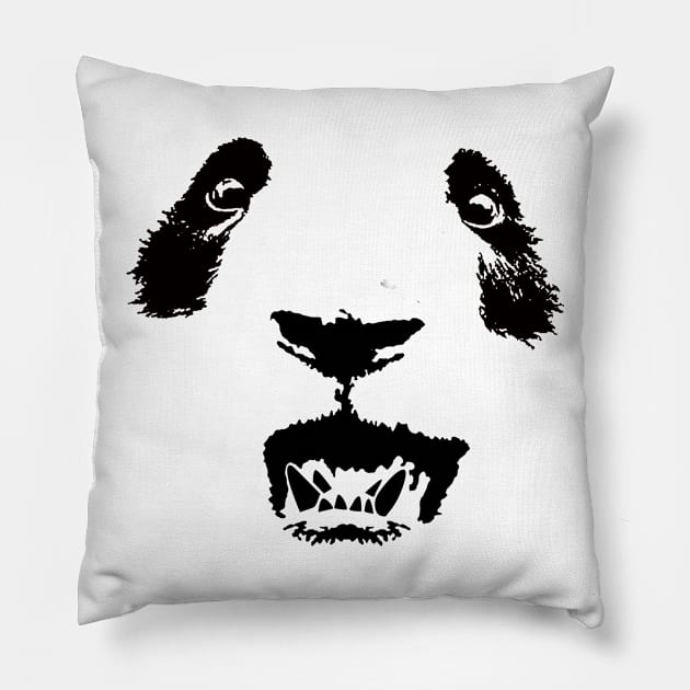 Face -Oso Woo- Pillow by Damian