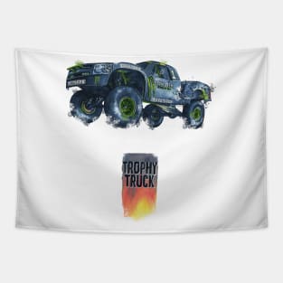 Trophy Truck Tapestry