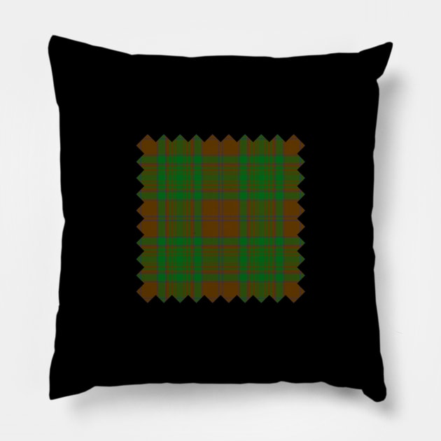 Clan MacAlister of Glenbarr Hunting Tartan Pillow by sifis