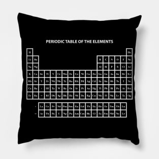 Periodic table Pillow