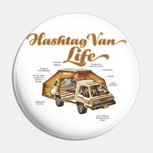 Hashtag Van Life Pin