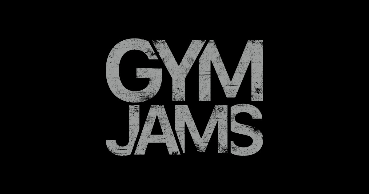 GYM JAMS Funny Gym Sayings Sticker TeePublic