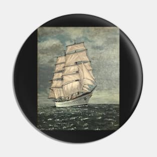 Jorge Foch - A German Sail Training ship Pin