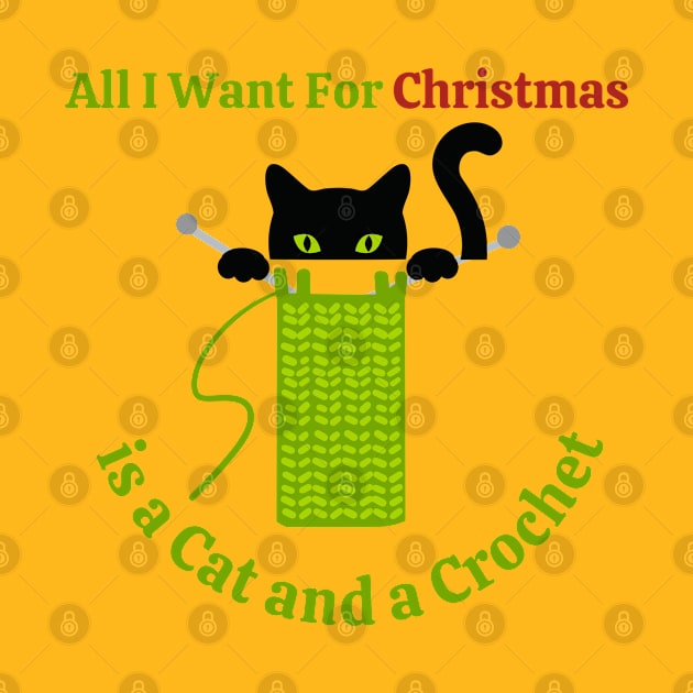 All I want for Christmas is a Cat and a Crochet by Coldhand34