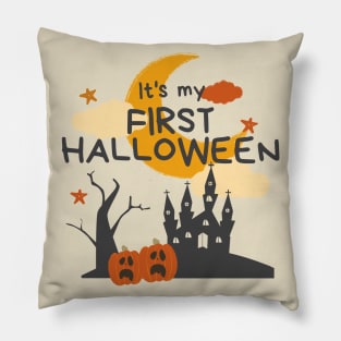 My First Halloween Pillow