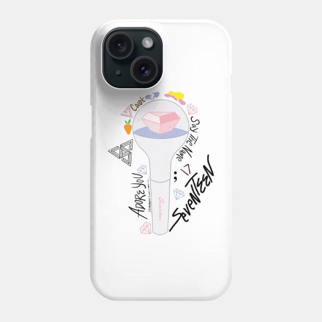 Seventeen doodlestick Phone Case by timmyshoe2’s