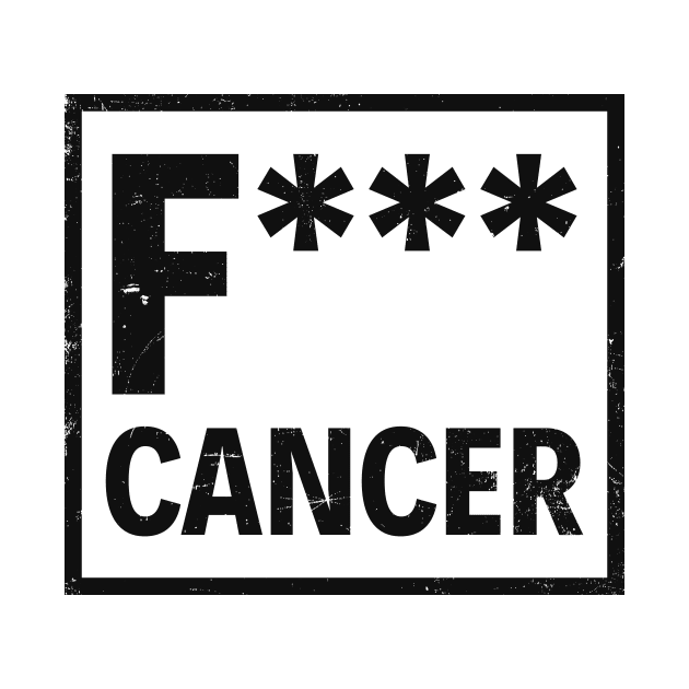 F Cancer Shirt | Cancer Awareness by Gawkclothing