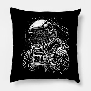 Astronaut Art Edition 4 Pillow