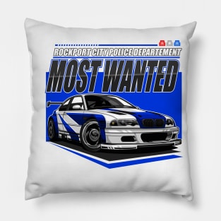 ICONIC NFS MOSTWANTED CAR  #1 BLACKLIST Pillow