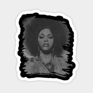 Jill scott // Retro poster Magnet