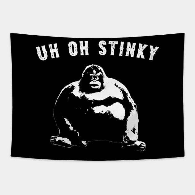 Uh Oh Stinky Tapestry by giovanniiiii