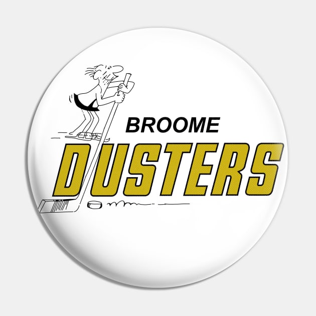 Retro Broome Dusters Hockey Pin by LocalZonly