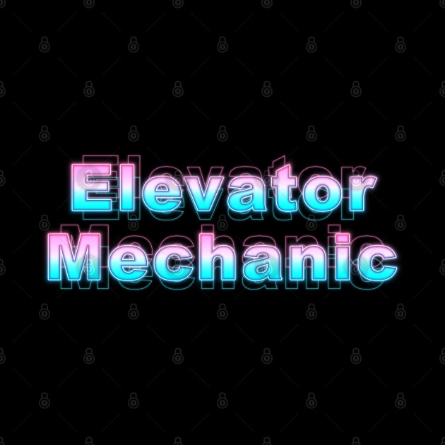 Elevator Mechanic by Sanzida Design
